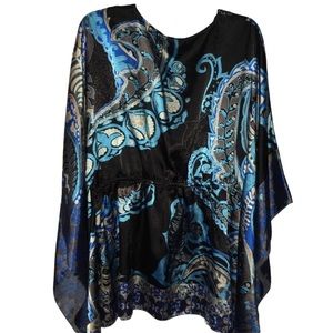 Ashley Stewart Handkerchief Blouse